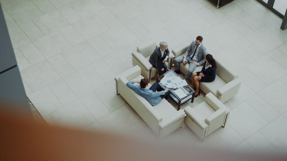 Business meeting materials represent the underwriting and capital-allocation decisions behind public offerings.